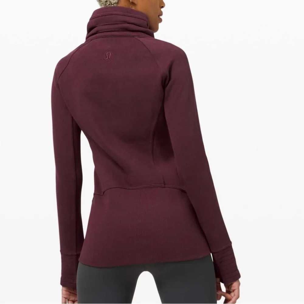 Lululemon Radiant Jacket II in color Cassis Size 2